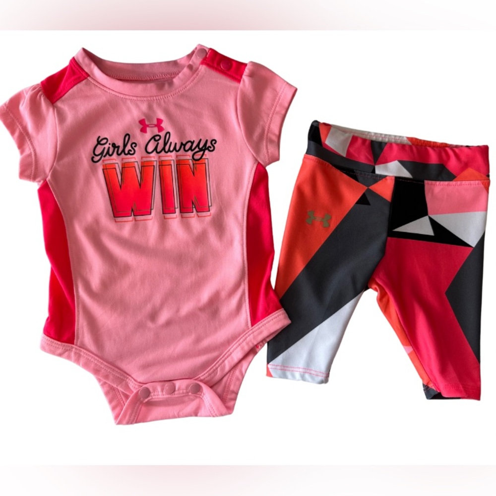 NWOT ✨ Under Armour 🎀 Girls Always Win Set